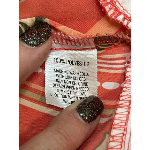 JM Collection women’s blouse size 16 floral - Picture 5 of 6